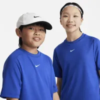 Nike Multi Big детские (для мальчиков) Dri-FIT тренировочные Top синий