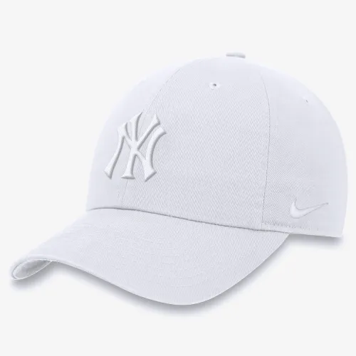 New York Yankees Club мужские Nike MLB Adjustable Hat цвет белый