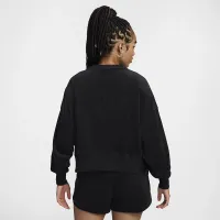 NikeCourt Heritage жіноча Over-оверсайз Crew-Neck Graphic Tennis світшот колір чорний
