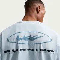 Nike мужские Short-Sleeve Running футболка синий