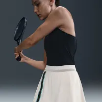 NikeCourt Slam женская Dri-FIT Tennis юбка цвет коричневый