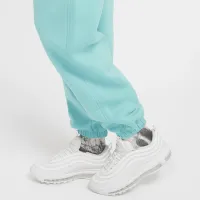 Nike Sportswear Club Fleece Girls' Loose Pants цвет зеленый
