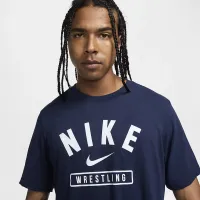 Nike мужские Wrestling футболка синий