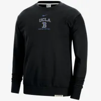 UCLA Standard Issue чоловічі Nike College Fleece Crew-Neck світшот колір чорний