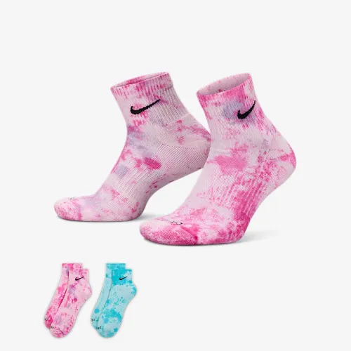 Nike Everyday Cushioned Ankle носки (2 пары) многоцветный