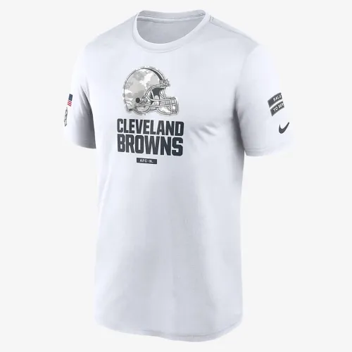 Cleveland колір коричневийs Salute to Service Primary Edge Legend чоловічі Nike Dri-FIT NFL футболка колір білий