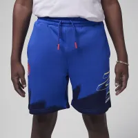 Nike Jordan MJ Moto Big детские Fleece шорты синий