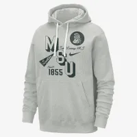 Michigan State Club чоловічі Nike College Толстовка з капюшоном колір коричневий