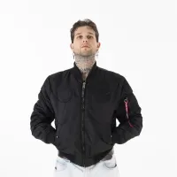 Куртка Alpha Industries MA-1 VF NASA Bomber 166107404 - Чорна