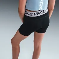 Nike Pro Girls' шорти колір чорний