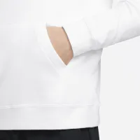 Nike Sportswear Club Fleece женская Pullover Толстовка с капюшоном цвет белый