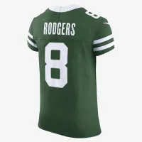 Aaron Rodgers New York Jets мужские Nike Dri-FIT NFL Elite Football Jersey цвет зеленый