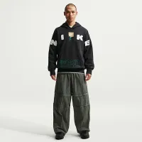 Nike Sportswear Club мужские Fleece Толстовка с капюшоном цвет черный