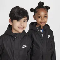 Nike Little дитячі Rain Куртка колір чорний