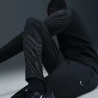 Nike чоловічі Dri-FIT Running Pants with Reflective Accents колір чорний