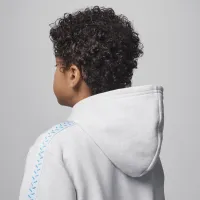 Nike Jordan MJ Flight MVP Big детские Pullover Толстовка с капюшоном цвет серый