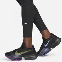 Nike One Icon Clash жіноча Mid-Rise 7/8 Printed лосіни колір чорний