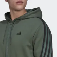 Кофта/футболка adidas Future Icons 3-Stripes Full-Zip HC5841 - зелена