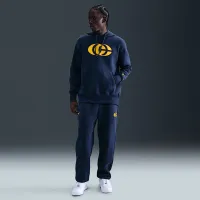 Caitlin Clark Nike баскетбольні Phoenix Fleece Pullover Толстовка з капюшоном блакитний