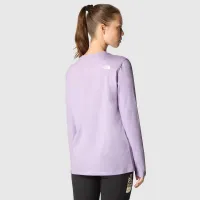 Футболка The North Face Simple Dome 0A87QPQZI1 - фіолетова
