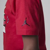 Nike Air Jordan Big детские Dunk Comics футболка цвет красный