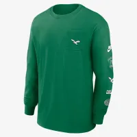 Philadelphia Eagles Rewind Max90 Pocket чоловічі Nike NFL Long-Sleeve футболка колір зелений