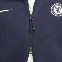 Chelsea FC Tech Fleece Windrunner мужские Nike Soccer Full-Zip Толстовка с капюшоном синий
