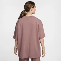 Nike Sportswear Essential жіноча оверсайз футболка колір фіолетовий