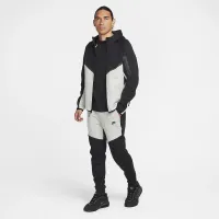 Nike Tech мужские Full-Zip Windrunner Толстовка с капюшоном цвет черный
