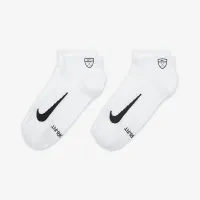 Nike Multiplier Low для гольфу Quarter шкарпетки (2 пар) колір білий