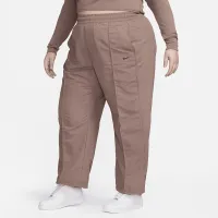 Nike Sportswear Everything Wovens женская Mid-Rise Open-Hem Pants (большие размеры) цвет фиолетовый