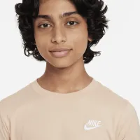 Nike Sportswear Big дитячі (для хлопчиків) Long-Sleeve футболка колір коричневий