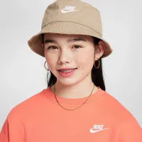 Nike Sportswear Club Fleece Girls' Boxy Crew-Neck світшот Orange