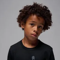 Nike Jordan Little детские Jumpman Drip Long Sleeve футболка цвет черный