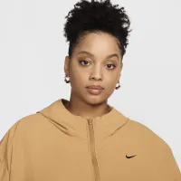 Nike Sportswear Everything Wovens жіноча оверсайз Hooded Куртка (великі розміри) колір коричневий
