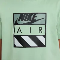 Nike Air Big детские футболка цвет зеленый