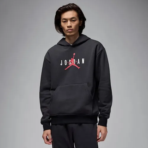 Nike Jordan Brooklyn Fleece мужские Pullover Толстовка с капюшоном цвет черный