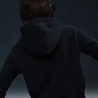 Nike женская волейбольные Pullover Толстовка с капюшоном цвет черный
