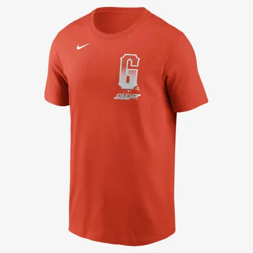 Mike Yastrzemski San Francisco Giants City Connect Fuse чоловічі Nike MLB футболка Orange