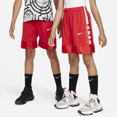 Nike Dri-FIT Elite 23 Big дитячі (для хлопчиків) баскетбольні шорти колір червоний