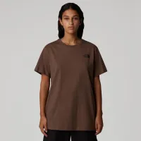 Футболка The North Face цвет красныйbox 0A87NK1OI1 - коричневая