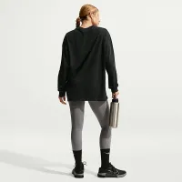 Nike Pro женская Mid-Rise Full-Length лосины цвет серый