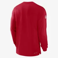 Tampa Bay Buccaneers Sideline Player Team Issue Men’s Nike Dri-FIT Long-Sleeve Top цвет красный