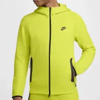 Nike Sportswear Tech Fleece Windrunner мужские Full-Zip Толстовка с капюшоном цвет зеленый