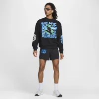 Nike Run Energy чоловічі Dri-FIT Fleece Running Crew колір чорний