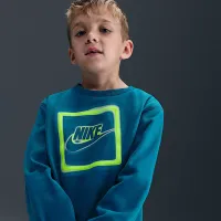 Nike Glow With Me Little детские Lightweight Fleece 2-Piece Crew набор синий
