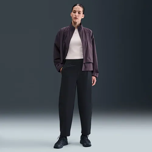 Nike 24.7 PerfectStretch женская Dri-FIT С высокой Талией Loose Barrel-Leg Pants цвет черный