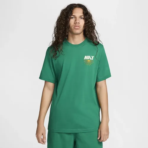 Nike Sportswear мужские футболка цвет зеленый