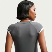 Nike Sportswear жіноча Tight Sleeveless 1/4-Zip Top колір сірий