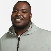 Nike Sportswear Tech Fleece Lightweight чоловічі Full-Zip Толстовка з капюшоном світшот колір сірий